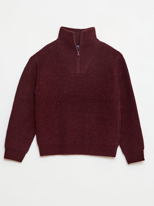 Jersey cálido liso - Kiabi