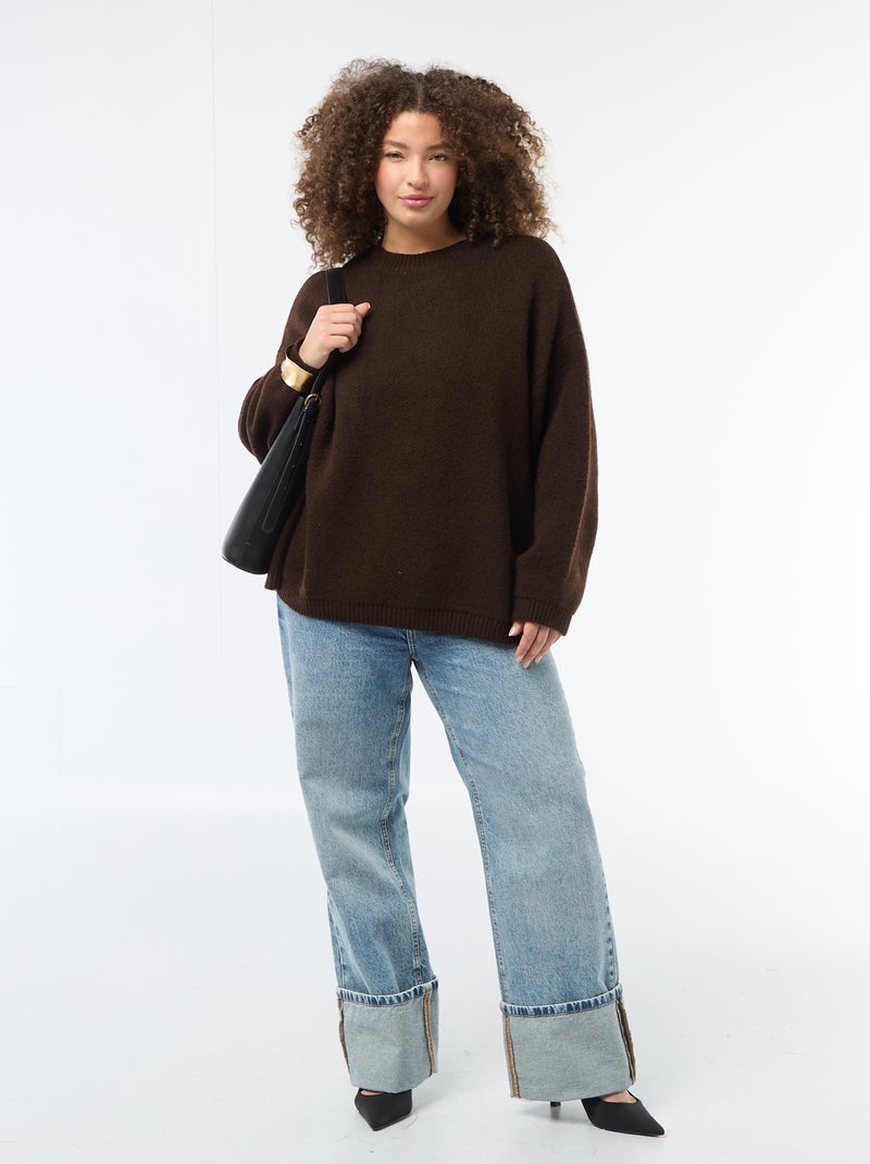 Jersey cálido Marron - Kiabi