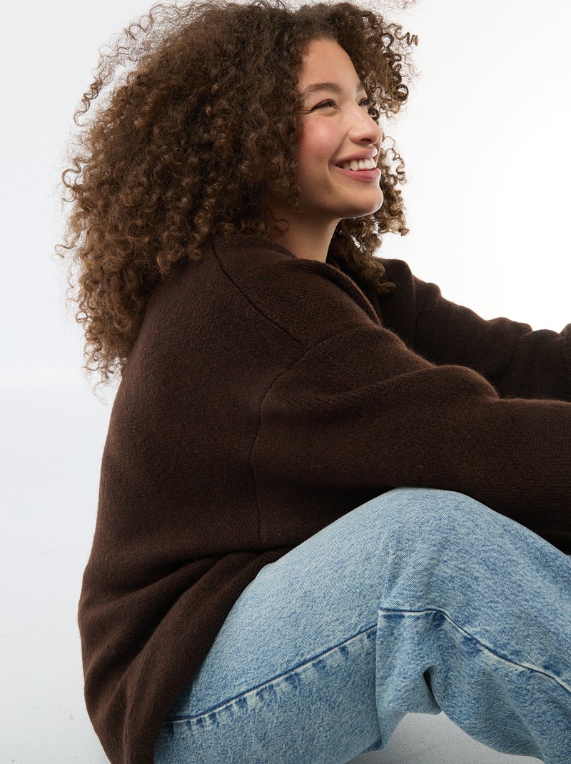 Jersey cálido Marron - Kiabi