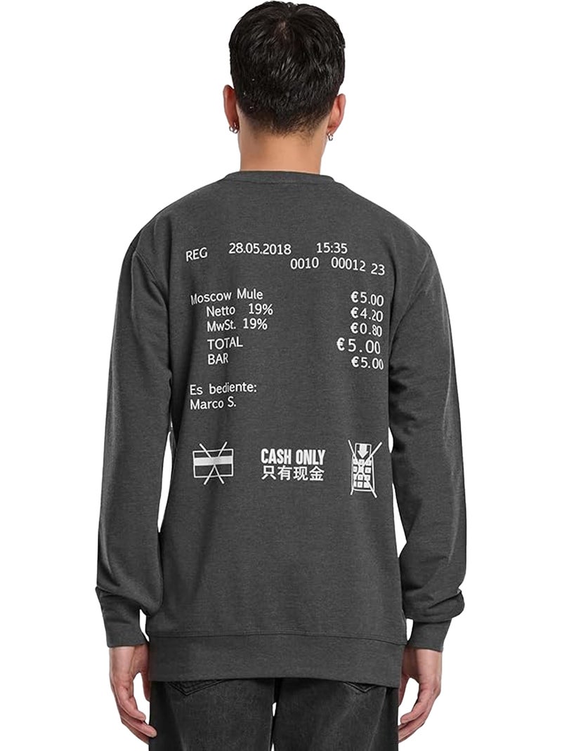 Jersey cash only para hombre - mister tee Gris gris antracita - Kiabi