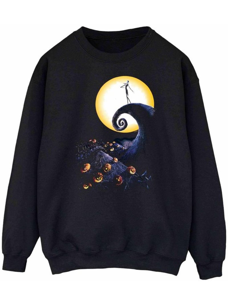 Jersey cementerio para mujer - nightmare before christmas Negro - Kiabi
