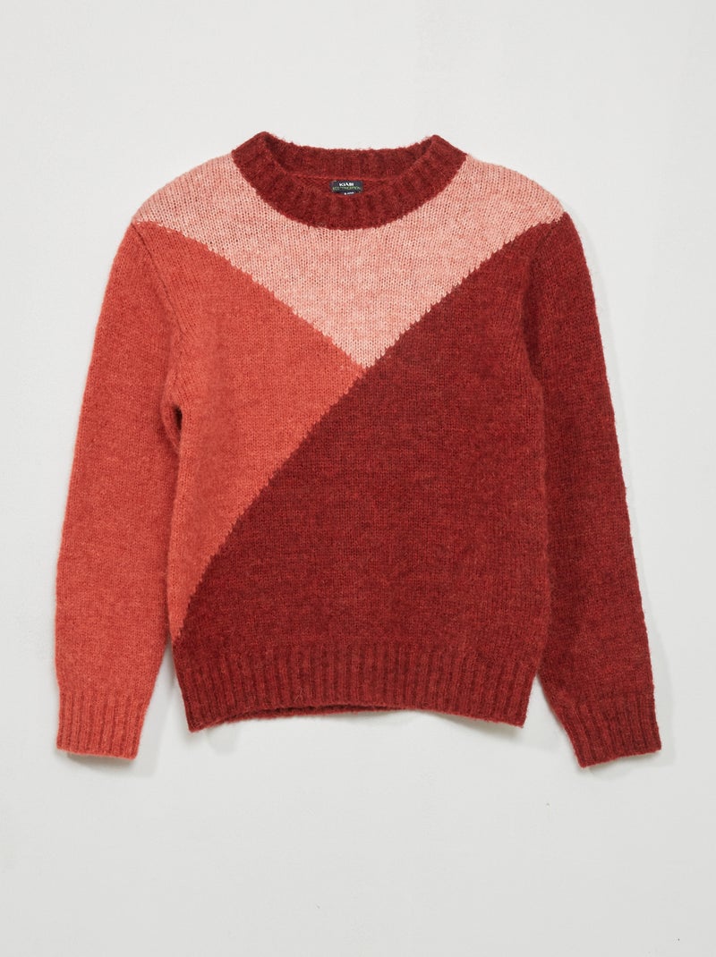 Jersey colorblock ROJO - Kiabi