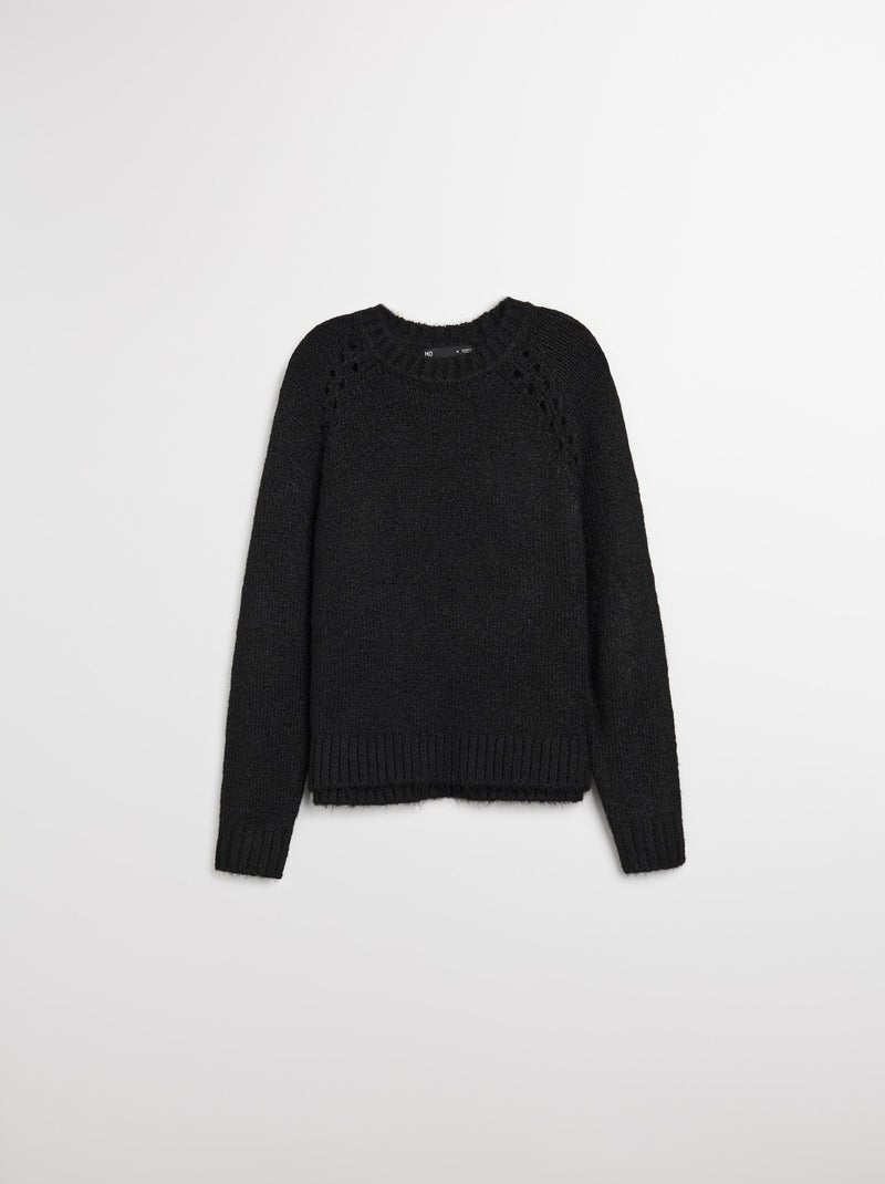 Jersey con algodón, MO Fashion Negro - Kiabi