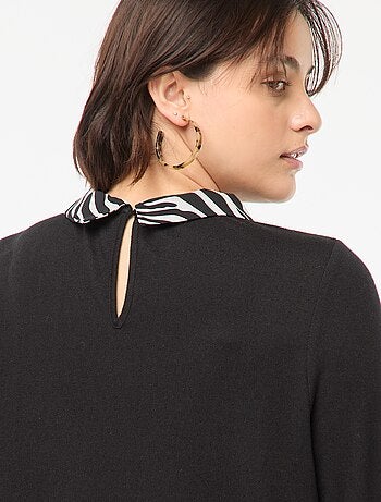 Jersey con blusa efecto 2 en 1 'Only Carmakoma'
