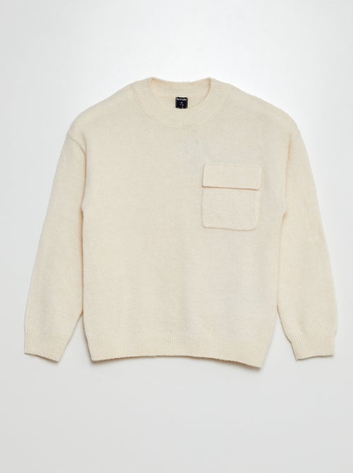 Jersey con bolsillo con solapa - Kiabi