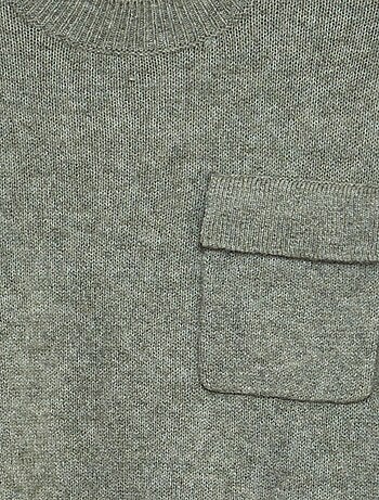 Jersey con bolsillo con solapa