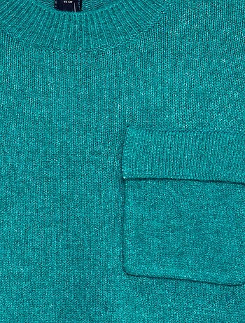 Jersey con bolsillo con solapa