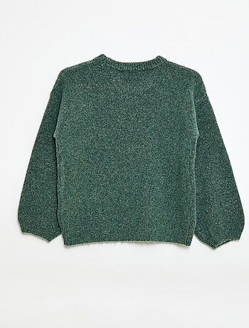 Jersey con bordados de flores