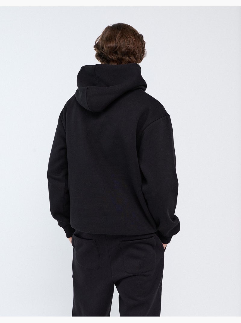 Jersey con capucha, mo fashion Negro - Kiabi