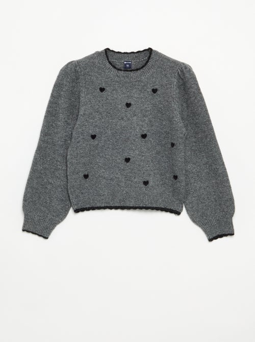 Jersey con 'Corazones' delante - Kiabi