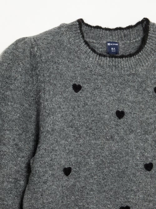 Jersey con 'Corazones' delante - Kiabi