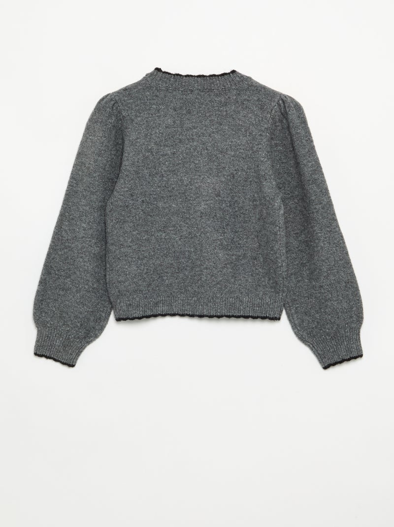 Jersey con 'Corazones' delante Gris - Kiabi