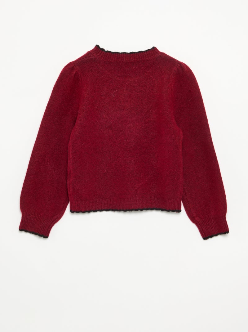 Jersey con 'Corazones' delante Rojo - Kiabi
