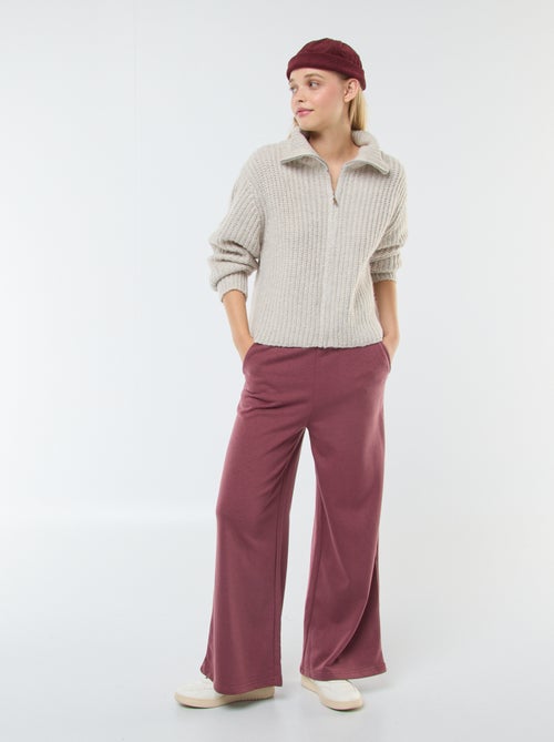 Jersey con cremallera en el cuello - Kiabi