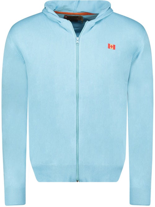 Jersey con cremallera y capucha felinoodeak – canadian peak - Kiabi
