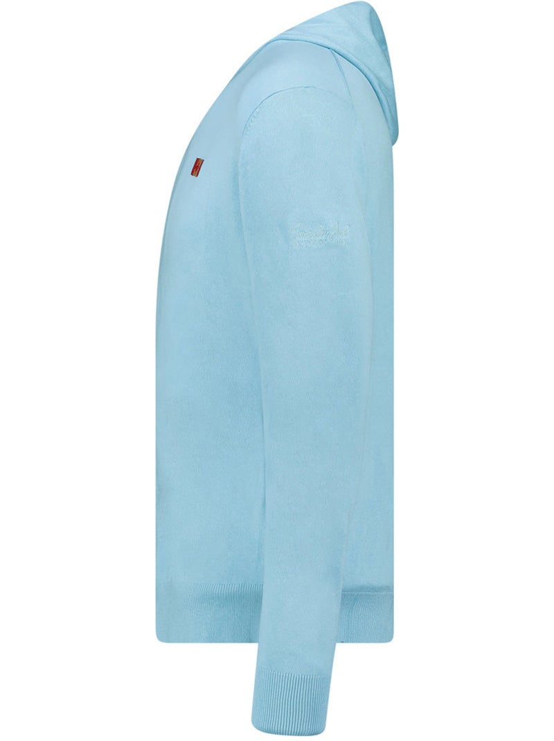 Jersey con cremallera y capucha felinoodeak – canadian peak Azul cielo - Kiabi