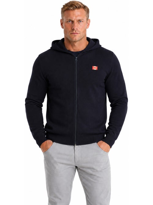Jersey con cremallera y capucha felinoodeak – canadian peak - Kiabi