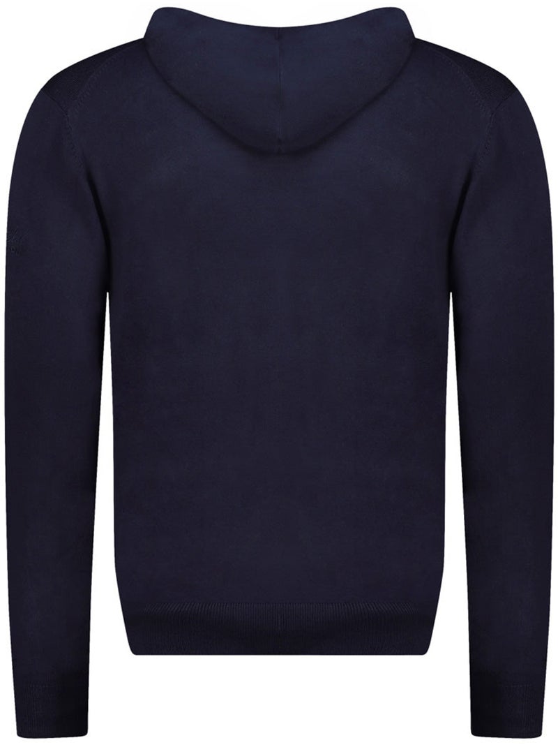 Jersey con cremallera y capucha felinoodeak – canadian peak Azul marino - Kiabi