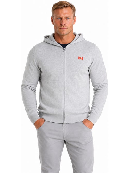 Jersey con cremallera y capucha felinoodeak – canadian peak - Kiabi Jersey con cremallera y capucha felinoodeak – canadian peak - Kiabi