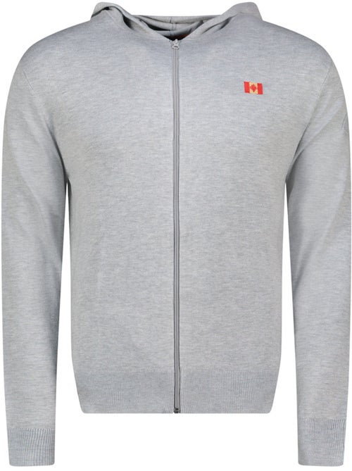 Jersey con cremallera y capucha felinoodeak – canadian peak - Kiabi Jersey con cremallera y capucha felinoodeak – canadian peak - Kiabi