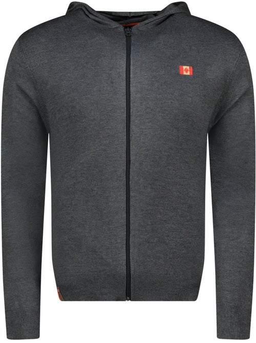 Jersey con cremallera y capucha felinoodeak – canadian peak - Kiabi