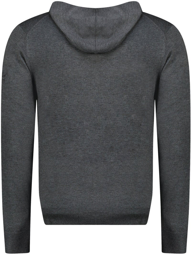 Jersey con cremallera y capucha felinoodeak – canadian peak Gris oscuro - Kiabi