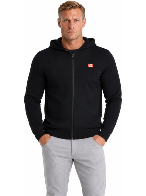 Jersey con cremallera y capucha felinoodeak – canadian peak - Kiabi