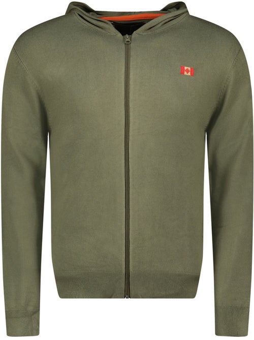 Jersey con cremallera y capucha felinoodeak – canadian peak - Kiabi Jersey con cremallera y capucha felinoodeak – canadian peak - Kiabi