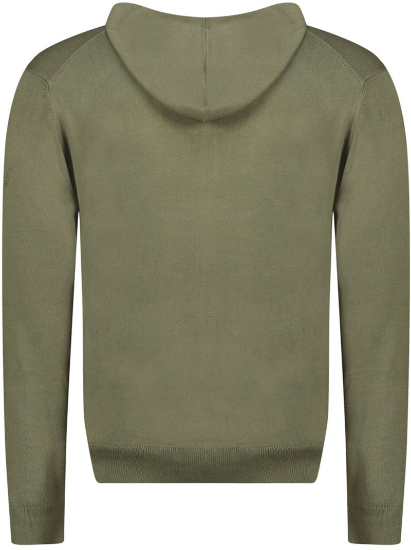 Jersey con cremallera y capucha felinoodeak – canadian peak Verde oliva - Kiabi