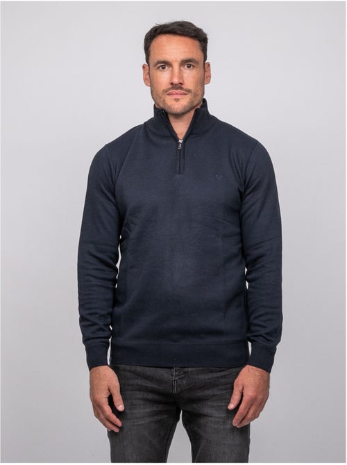 Jersey con cuello alto y cremallera larko - Kiabi Jersey con cuello alto y cremallera larko - Kiabi