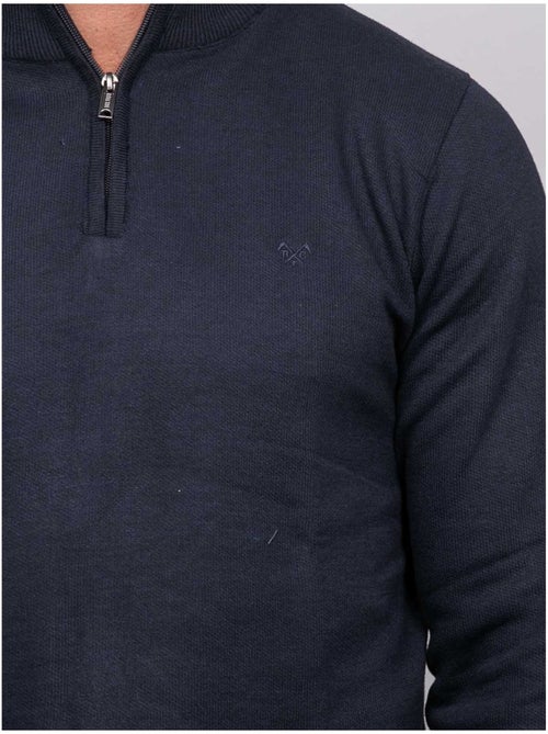 Jersey con cuello alto y cremallera larko - Kiabi Jersey con cuello alto y cremallera larko - Kiabi