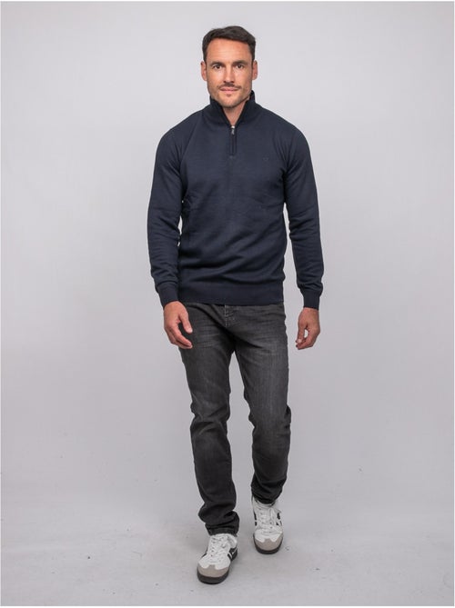 Jersey con cuello alto y cremallera larko - Kiabi Jersey con cuello alto y cremallera larko - Kiabi
