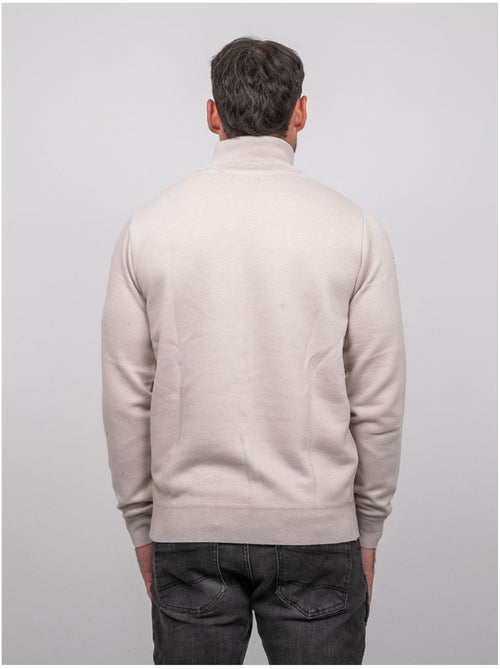 Jersey con cuello alto y cremallera larko - Kiabi