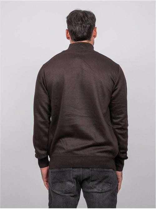 Jersey con cuello alto y cremallera larko - Kiabi
