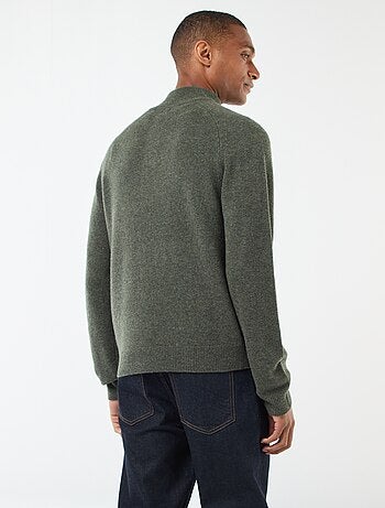 Jersey con cuello chimenea