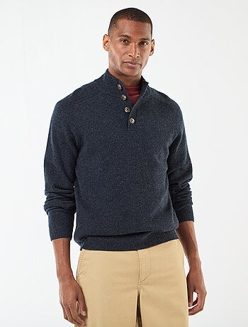 Jersey con cuello chimenea