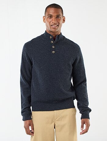 Jersey con cuello chimenea