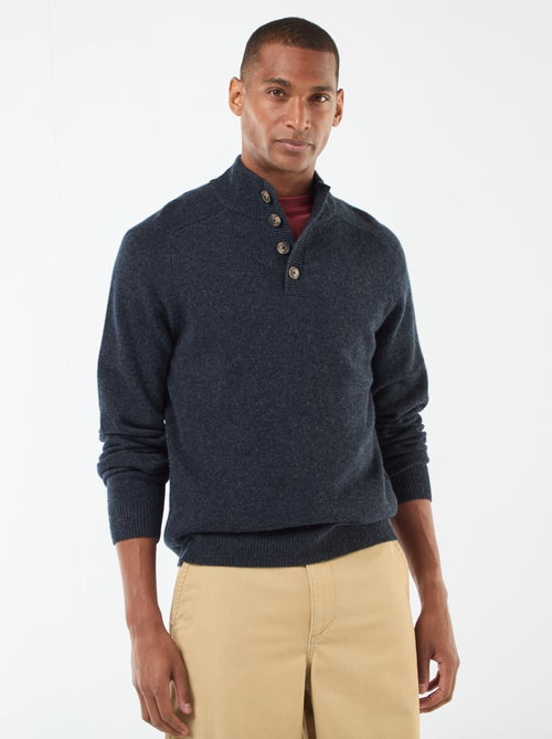 Jersey con cuello chimenea - Kiabi