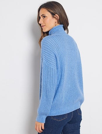 Jersey con cuello chimenea - Kiabi