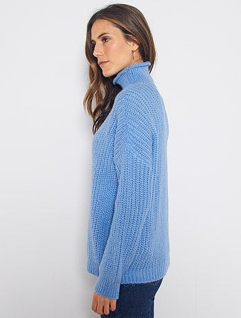 Jersey con cuello chimenea - Kiabi