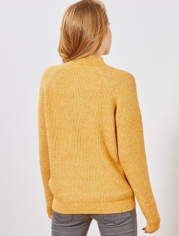 Jersey con cuello chimenea 'eco-concepción' - Kiabi