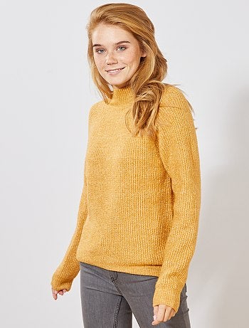 Jersey con cuello chimenea 'eco-concepción' - Kiabi