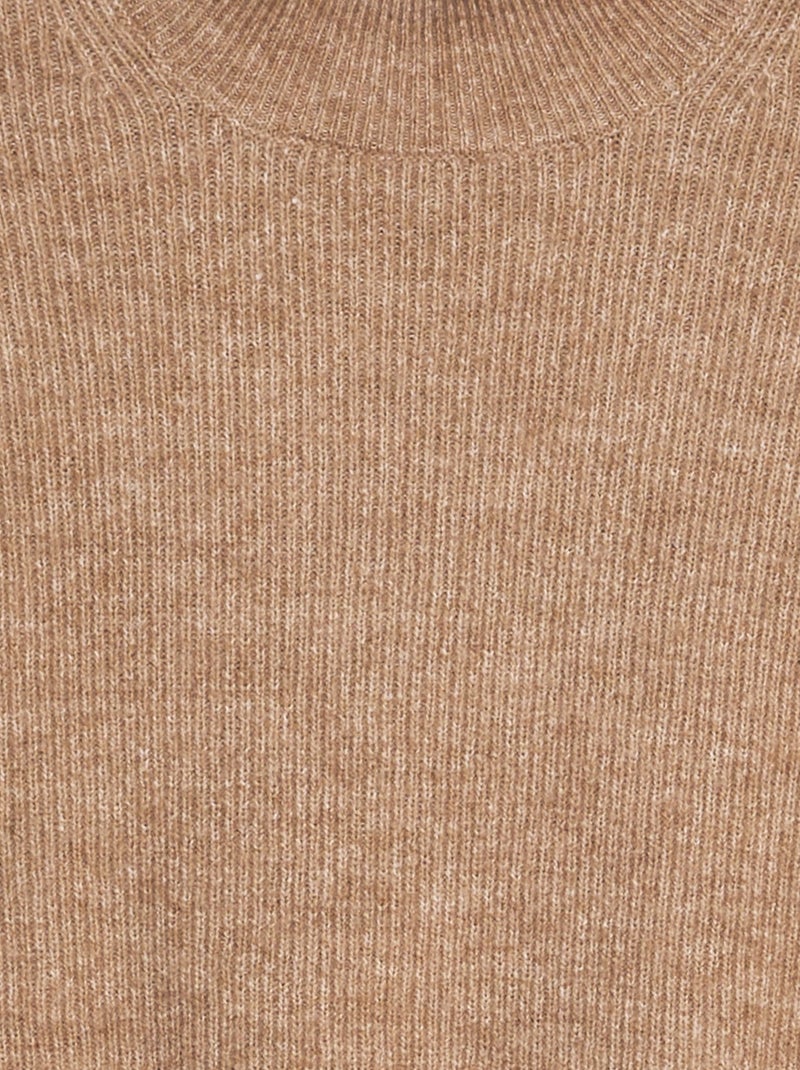 Jersey con cuello chimenea 'JDY' MARRON - Kiabi