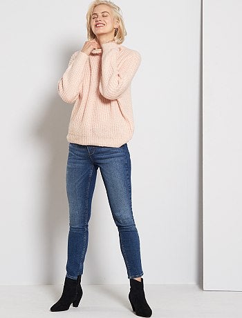 Jersey con cuello chimenea - Kiabi