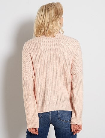 Jersey con cuello chimenea - Kiabi