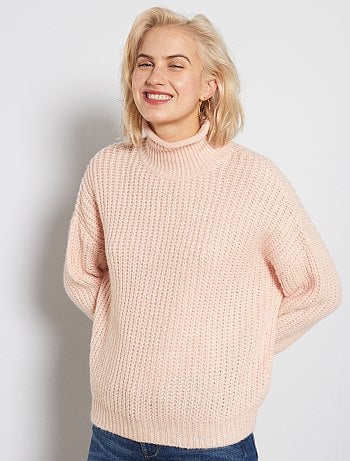 Jersey con cuello chimenea - Kiabi