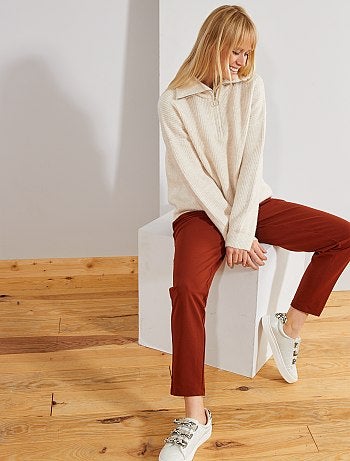 Jersey con cuello de cremallera - Kiabi