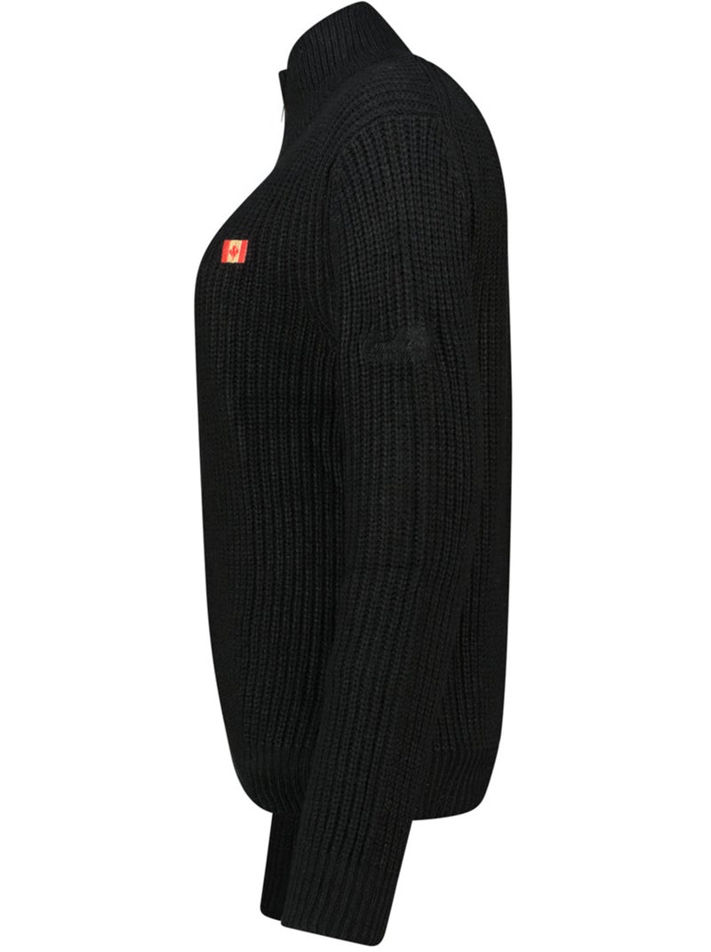 Jersey con cuello de cremallera flexibleak – canadian peak Negro - Kiabi