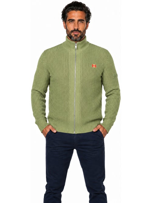 Jersey con cuello de cremallera flexibleak – canadian peak - Kiabi Jersey con cuello de cremallera flexibleak – canadian peak - Kiabi