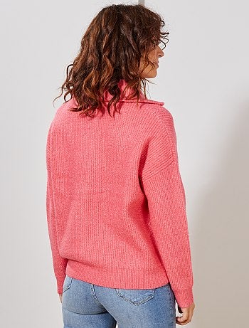 Jersey con cuello de cremallera - Kiabi